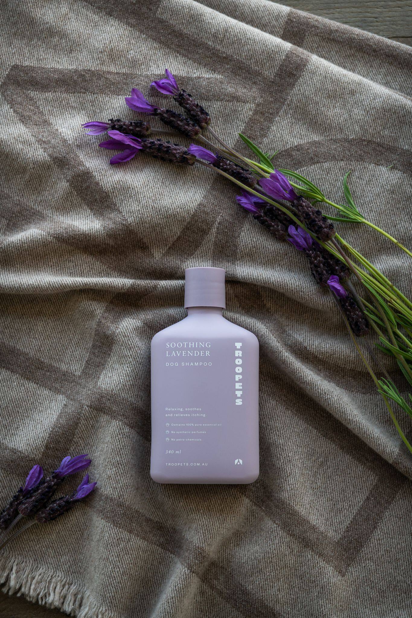 Troopets Essential Oil Dog Shampoo/ Conditioner (Lavender, Eucalyptus, Lemon Myrtle) - Jenama Bailey+Co Harga 95 Ringgit*Penghantaran Percuma