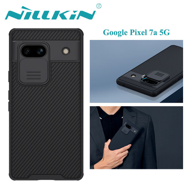 Nillkin cho Google Pixel 7 5g trường hợp camshield Pro trượt camera bảo vệ vỏ lưng chống sốc pixel7 vỏ