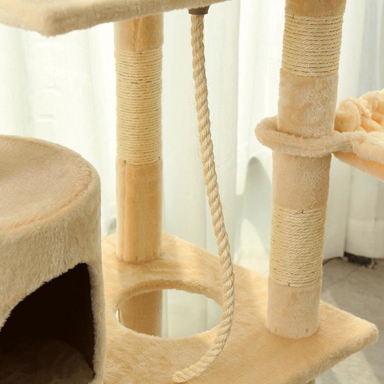 Natural Sisal Rope - 3 Strand Twisted, 1/4 Inch X 300 Feet For Cat Scratching Posts & DIY Pet Projects