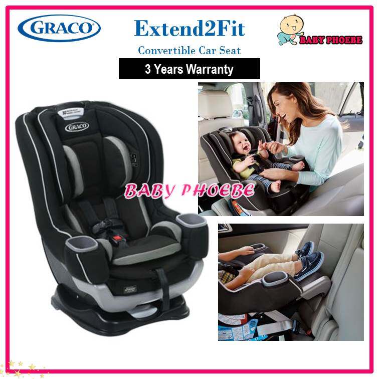 Graco Extend2fit Convertible Car Seat With Rapidremove Cover Lazada - Graco Extend2fit Convertible Car Seat With Rapidremove Cover