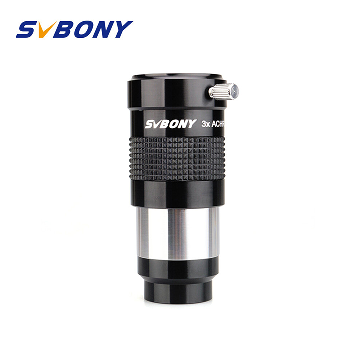 SVBONY Ống Kính Barlow Thiên Văn SV136 1.25 Inch 3x Kim Loại Hoàn Toàn Phổ Biến Màu Sắc Tiên Tiến Cho Kính Viễn Vọng Thiên Văn Kính Viễn Vọng Kính Một Mắt Gương Barlow