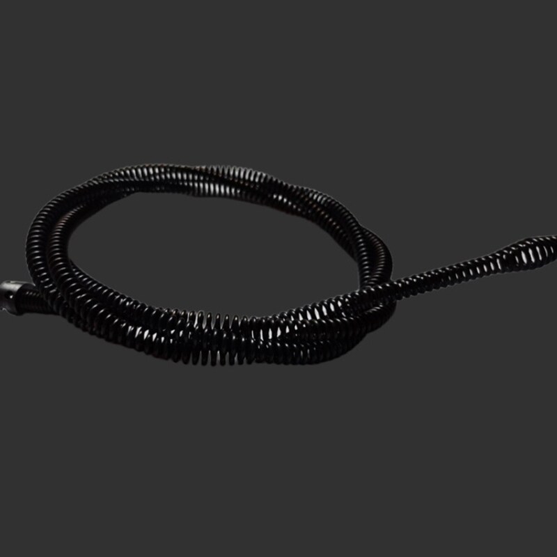 Gambar 1m Kitchen Toilet Sewer Blockage Hand Tool Pipe Dredger Drains Dredge Drill Powered Extension Length Drain Cleaner Spring