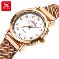 OPK Watch For Women Waterproof Original Gold Korean Style Ladies Casual Watch Stainless Steel Luminous Calendar Womens Watch