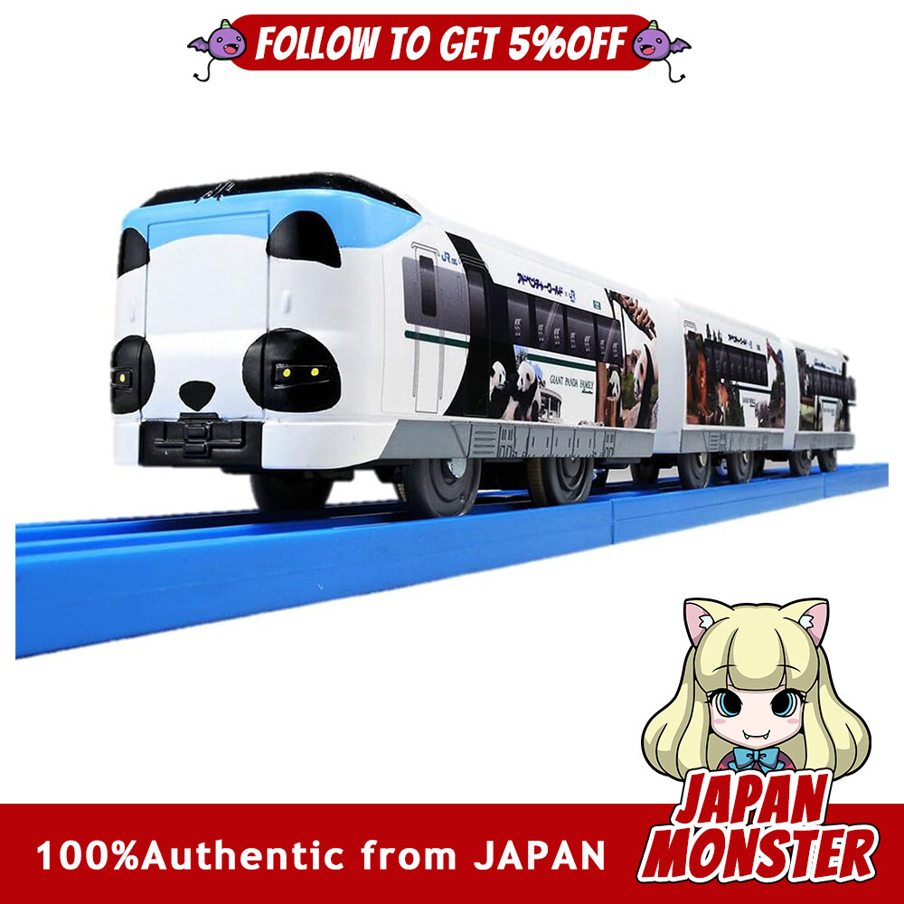 Takara Tomy Plarail S 24 Panda Kuroshio Smile Adventure Train Special Connection Specification Train Train Toy Passes Toy Safety Standards ST Mark Certification PLARAIL TAKARA TOMY