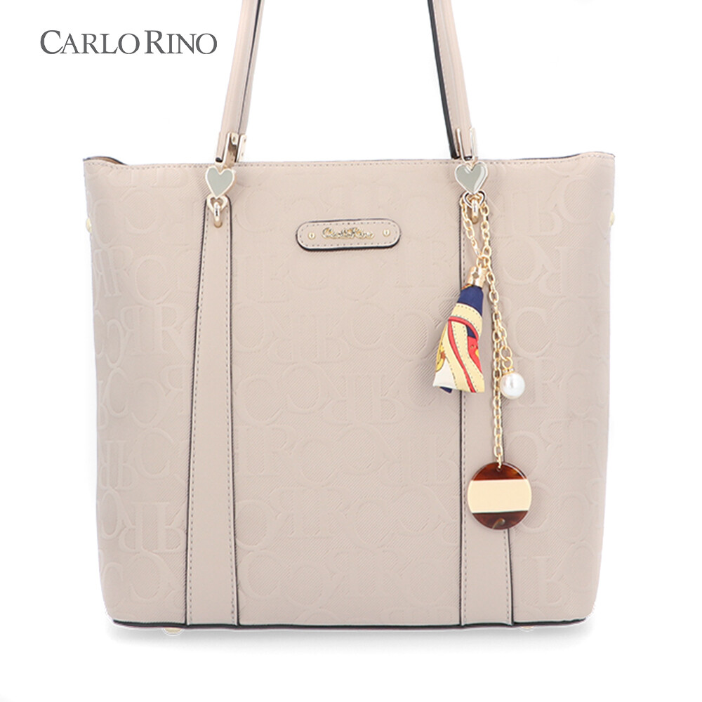 Carlo Rino Peeping Love Monogrammed 2 Fold Long Wallet Lazada