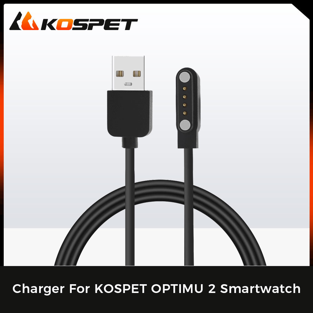 Kospet đế sạc optimus 2 đế sạc usb cáp dữ liệu usb đế sạc dây cáp dữ liệu cho đồng hồ thông minh kospet optimus 2