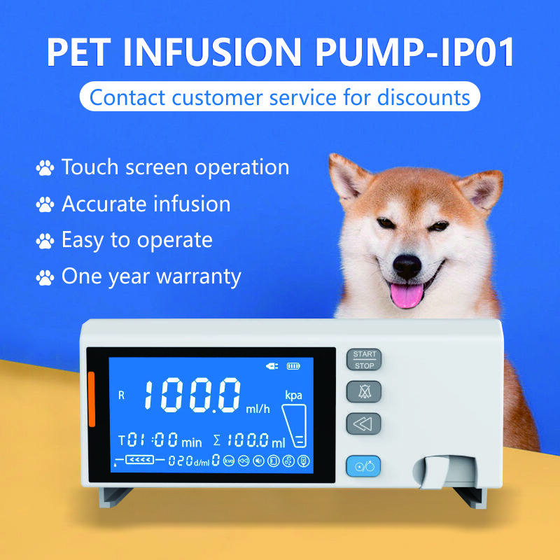 【COD】Pet hospital infusion pump, touch screen, veterinary infusion pump, micro injection pump, micro infusion pump, intravenous infusion pump, animal infusion pump, injection pump, veterinary infusion pump, free shipping ราคา 6,720 บาท*ส่งฟรี