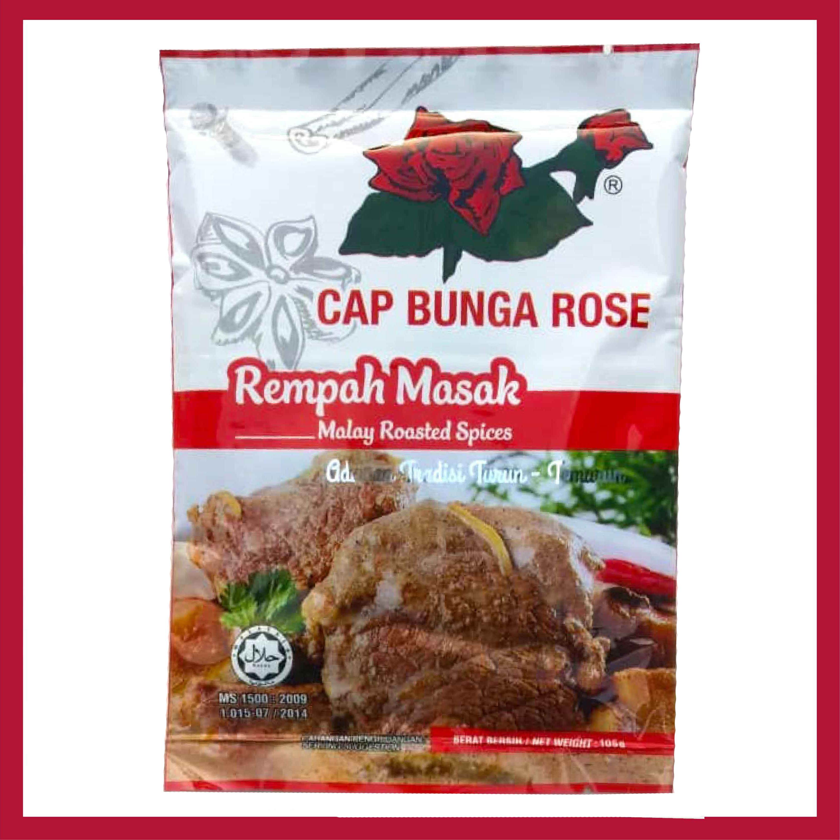 Rempah Gulai Cap Bunga Ros (205g)  Lazada