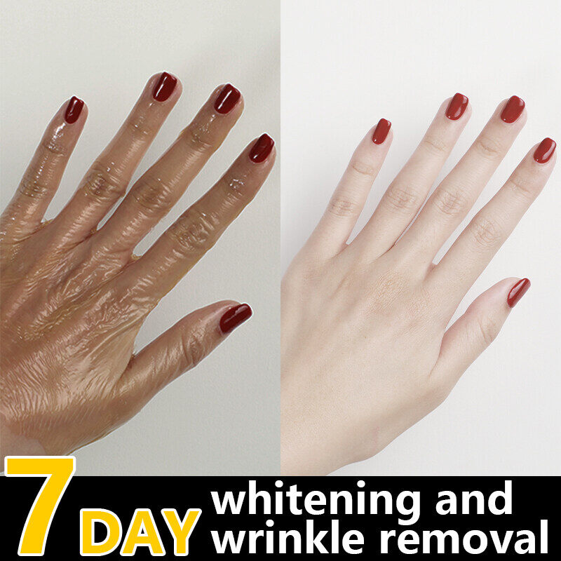 Gambar HANMIAO Whitening Anti Wrinkle Hand Mask [100% natural] 100g ??????Moisturizing Repair Exfoliating Callus Mask Anti aging Hand Cream