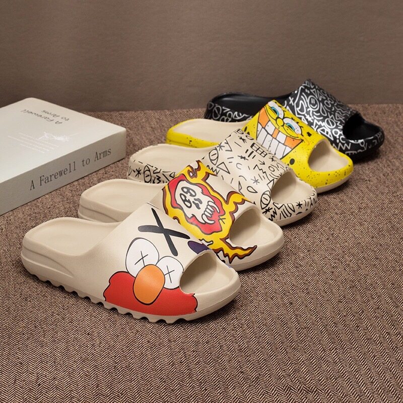 Spongebob Squarepants Yeezy Slides Spongebob HEEL2TOE