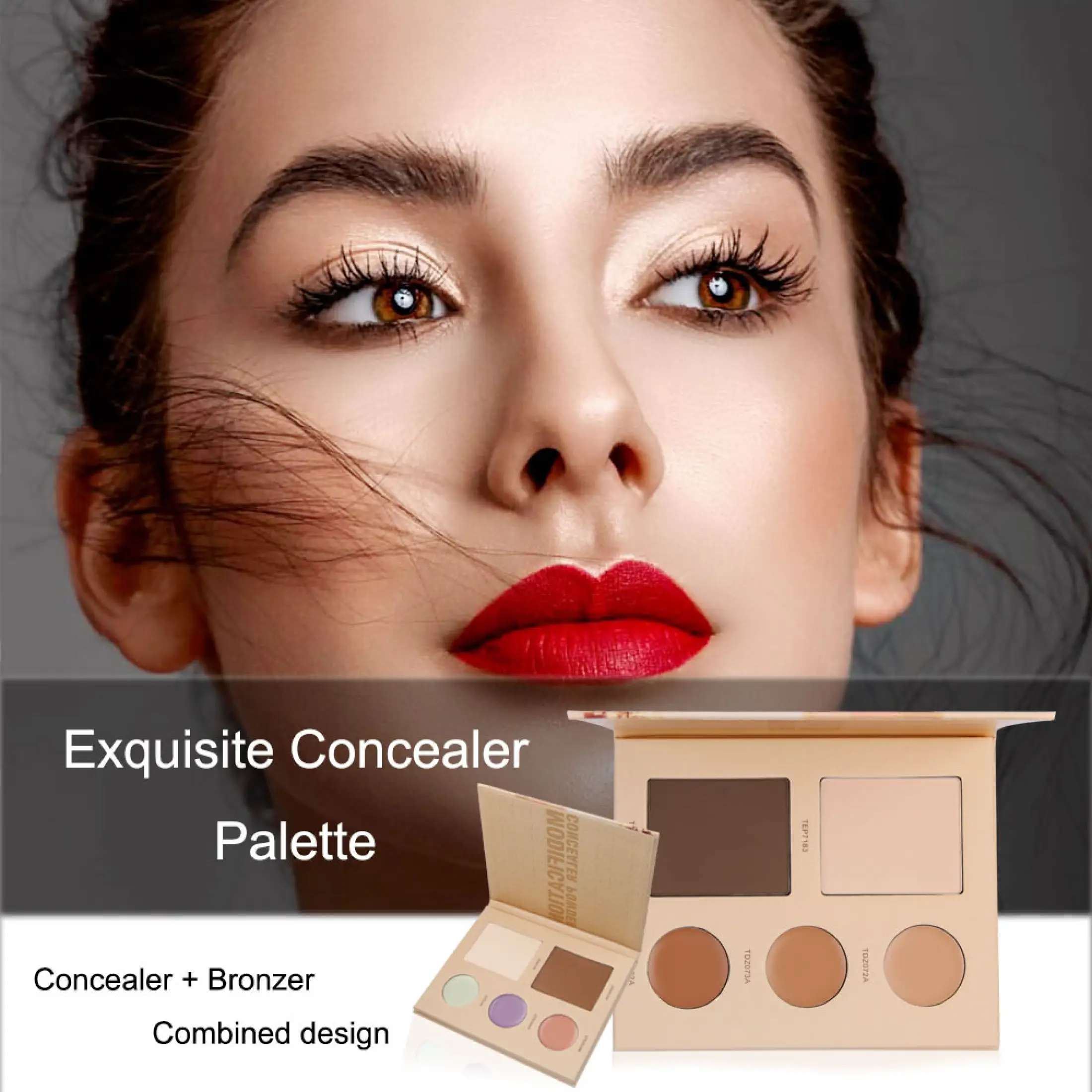 concealer and highlighter