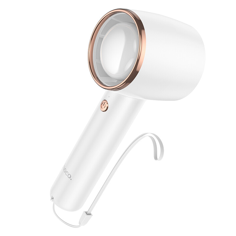 [[2024]Hoco Original 100% HX21 4000mAh Mini Portable Noiseless Handheld with 3 Wind Speed Fan &Mobile Phone holder,[24 Hours Ship ]Hoco Original 100% HX21 4000mAh Mini Fan Portable Noiseless Handheld with 3 Wind Speed Fan &Mobile Phone holder,] ราคา 370 บาท*ส่งฟรี