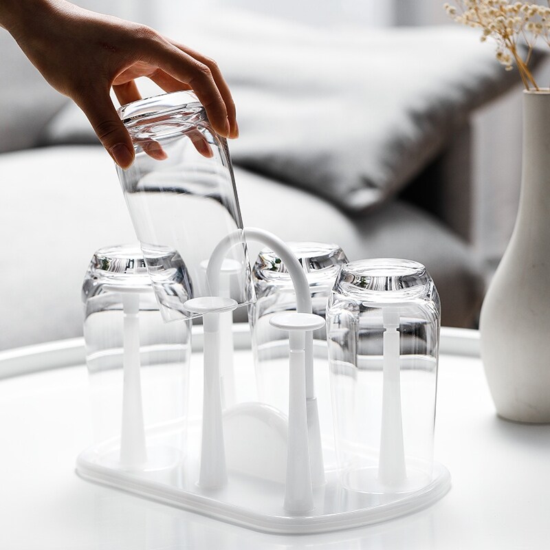 Gambar 9ZhouGZ Japan importedbeverageframe glasscup upside down drop hanging bar handle creative teacups is received