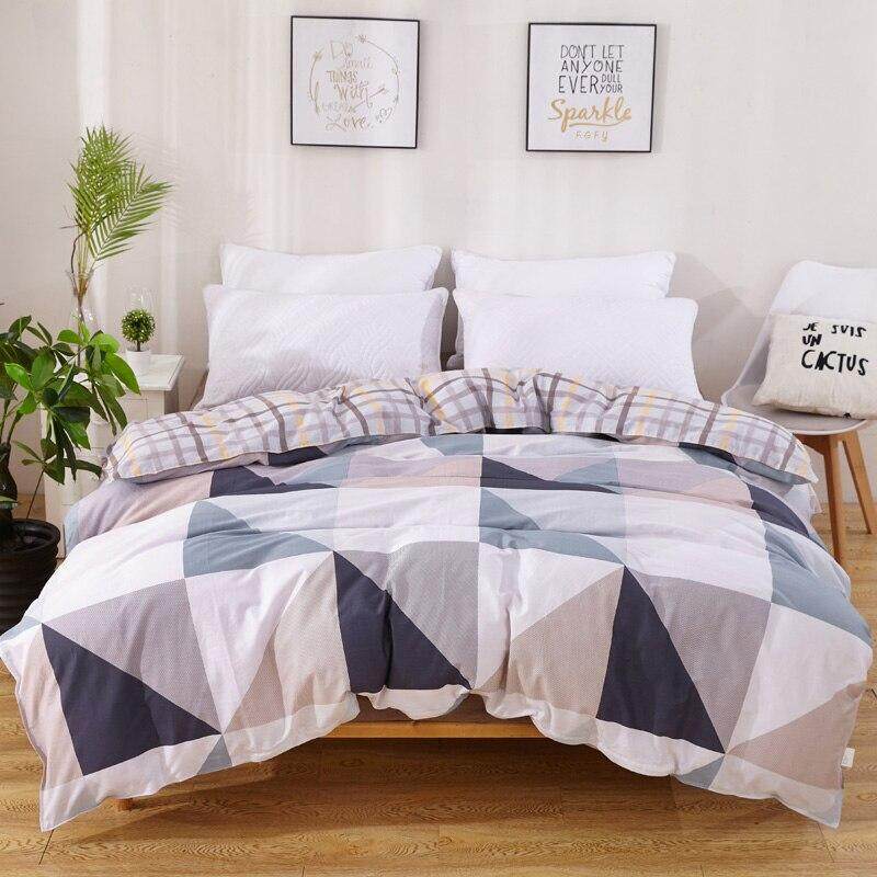 Papa Mima Modern Style Geometry Print Duvet Cover Comforter Quilt
