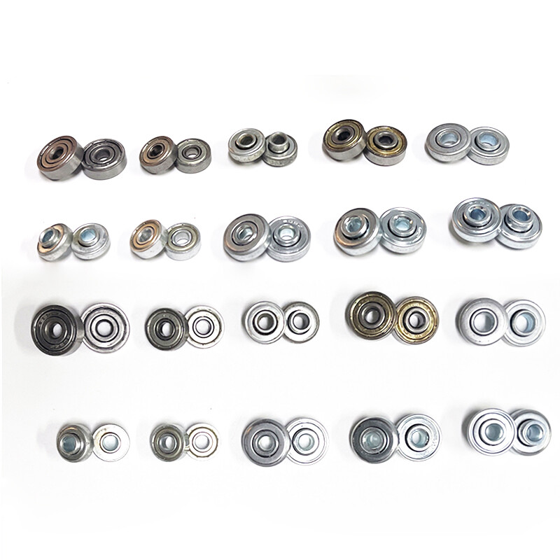Trolley case suitcase wheel roller shopping cart wheels skate board cart pulley bearings accessories gudgeon block