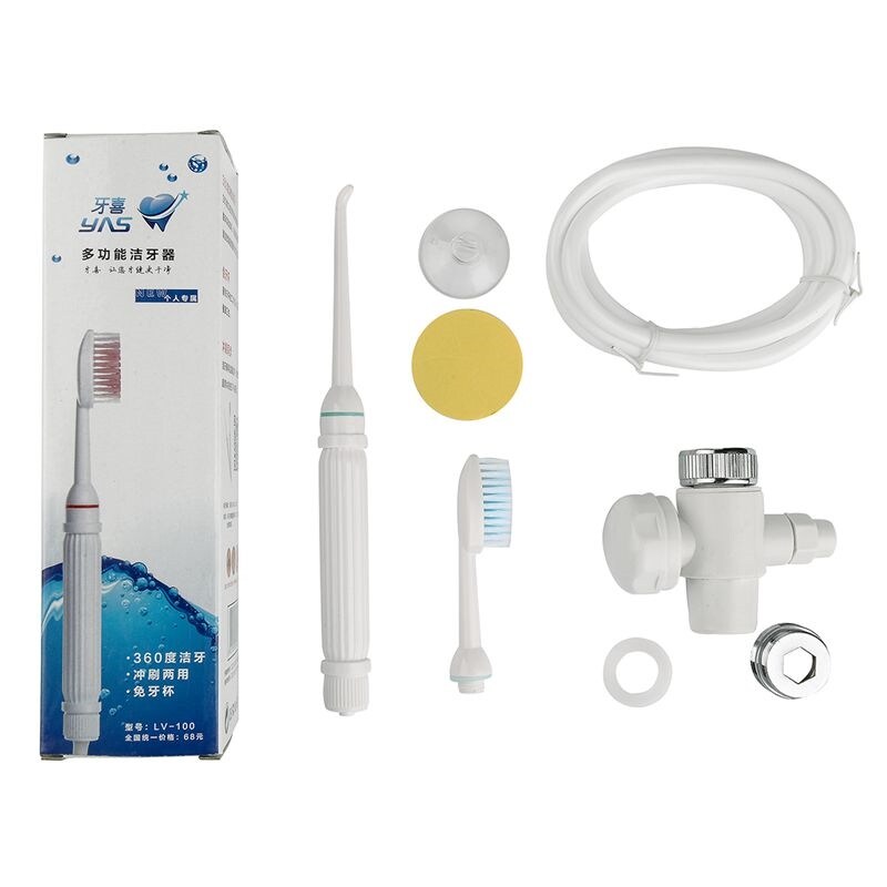 Gambar ?Ready? Care Water Oral Irrigator Flossing Flosser Teeth CleanerToothbrush White