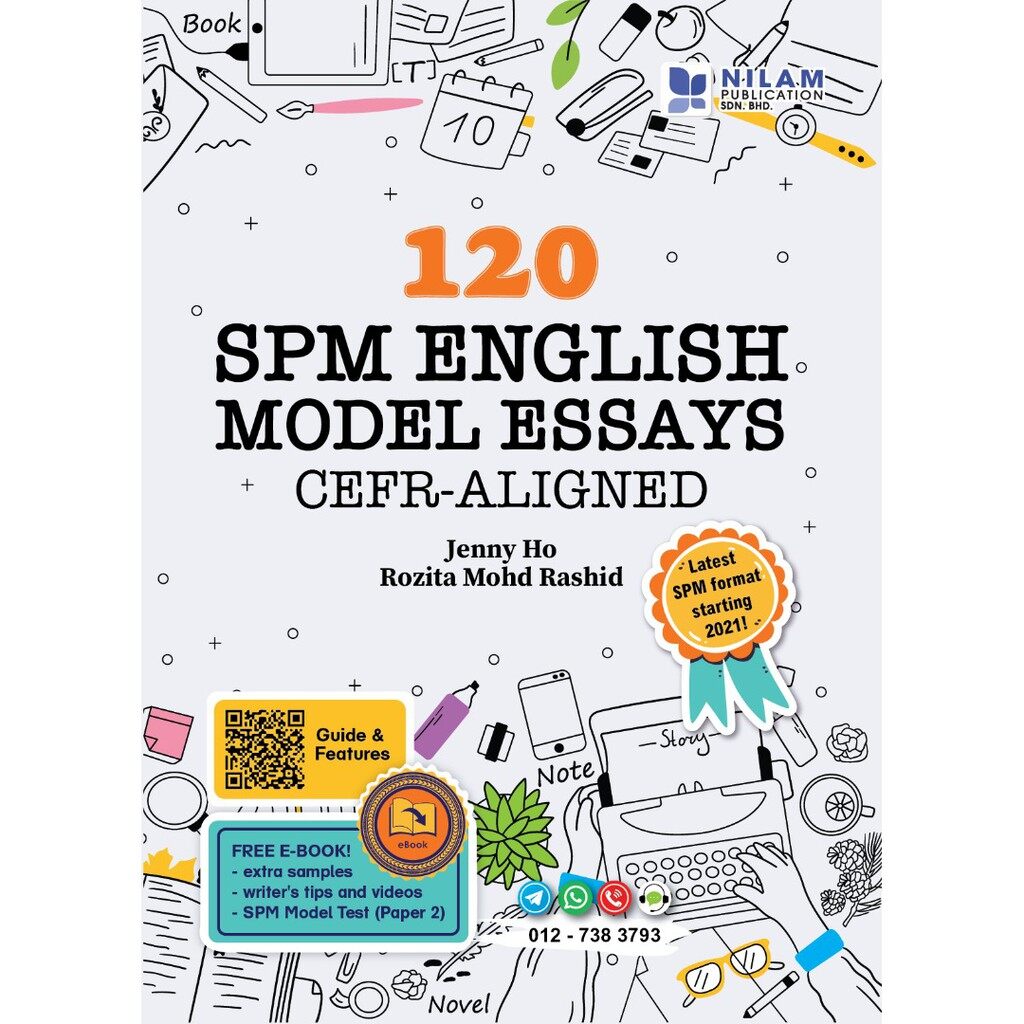 120 Spm English Model Essays Cefr Aligned 2021 Lazada