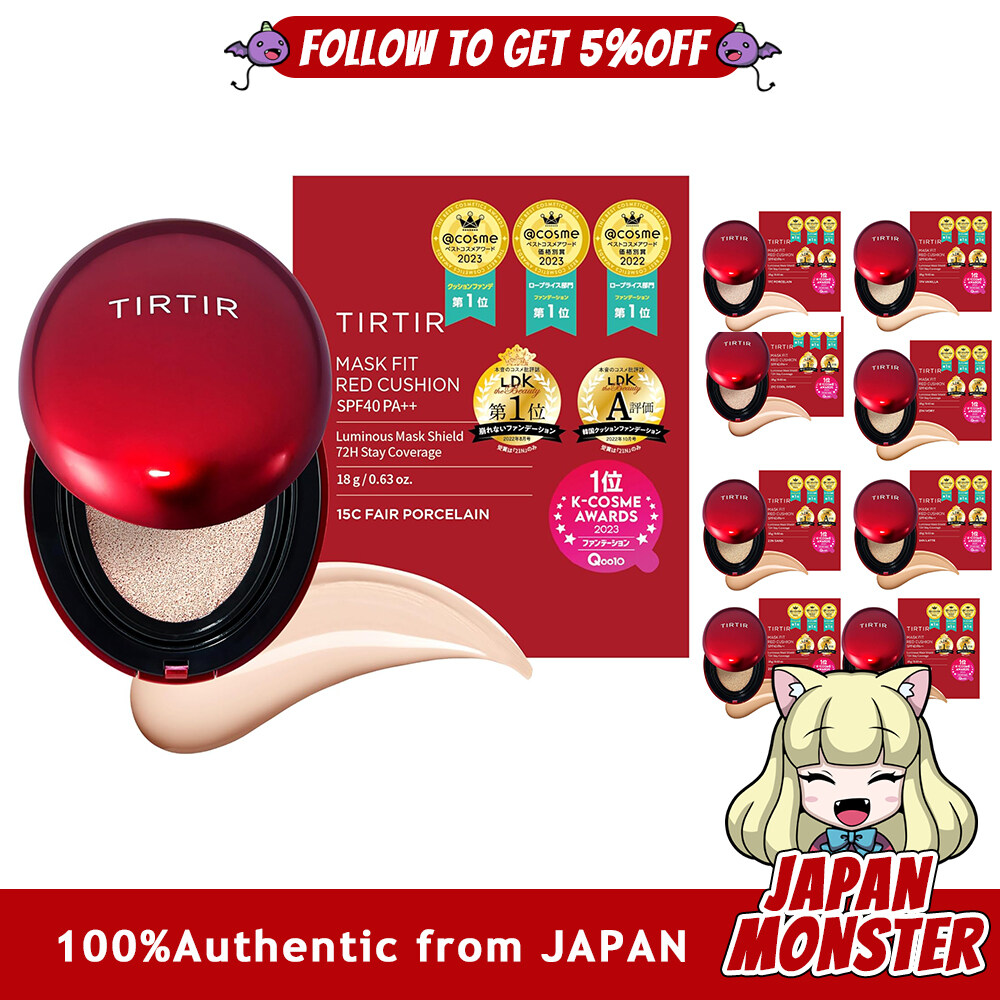 [9Colors] Tirtir Mask Fit Red Cushion 18gSPF40 PA++ Japan