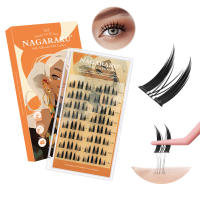 NAGARAKU Self Adhesive DIY Lashes No glue needed Makeup Tools False Eyelashes E xtensions