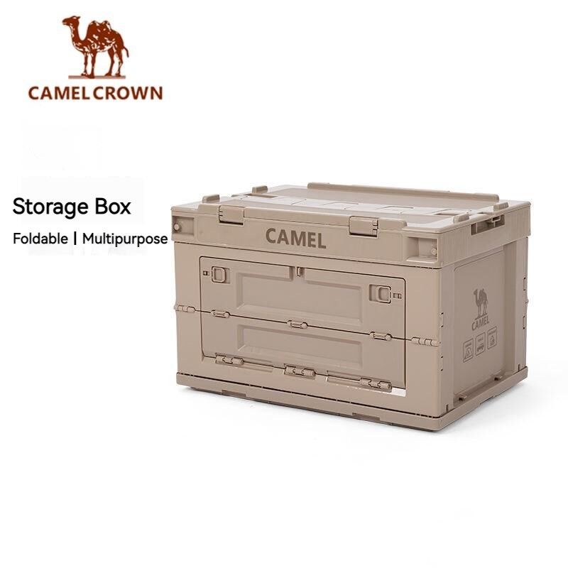 CAMEL CROWN Hộp Đựng Đồ Gấp Gọn Lớn 50L Mover PP Lều Cắm Trại Ngoài Trời Di Động Thiết Bị Cắm Trại Túi Đựng Bộ Đồ Ăn