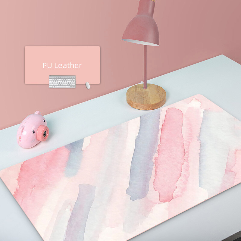 Hai mặt PU đệm di chuột lớn bàn phím chống nước Pad mở rộng Mousepad Thảm máy tính Pad miếng lót để bàn Pad Mousepad