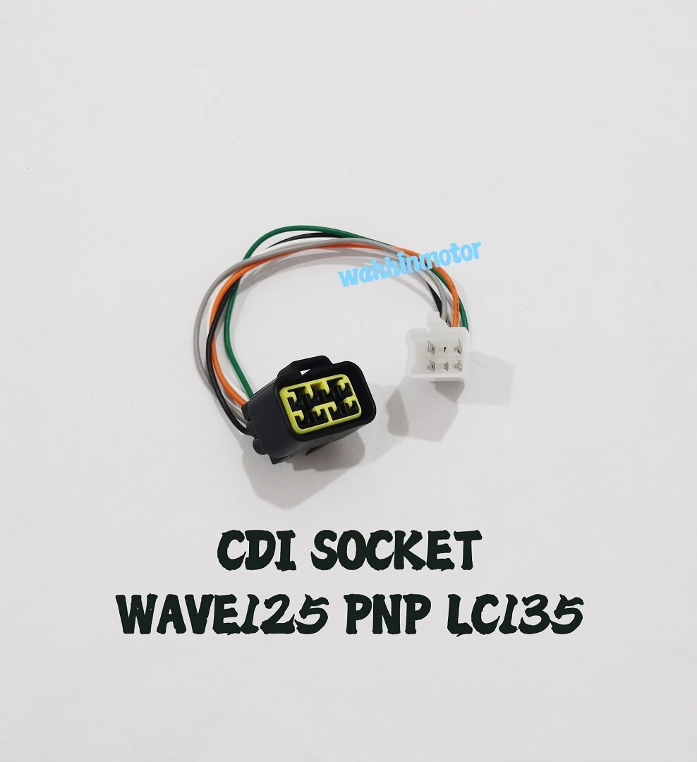 MODIFY CDI SOCKET MOTOR EX5 DREAM KRISS WAVE125 SRL110 WAVE ALPHA CX V3 PNP  LC135 CDI ( TAK PAYAH POTONG WAYAR ) | Lazada