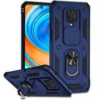 For Redmi Note 9s/Note 9 Pro/Note 9 Pro Max Phone CaseFor Xiaomi Poco M2 Pro CasesSergeant Push Window Protection Camera Armor Ring Bracket Back Cover