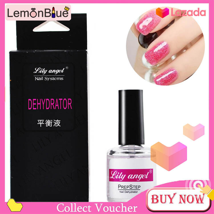 Gambar LemonBlue Nail Pre step Dehydrator Primer Coat Gel Polish Tool for Nail Art