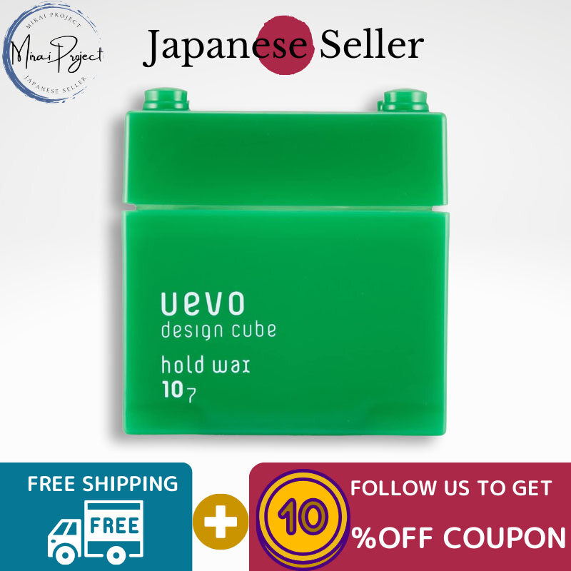 Gambar [Direct from Japan] DEMI COSMETICS UEVO Design Cube Hair Wax Hold Regular 80g Small 30g