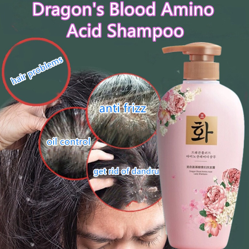 Gambar Shampoo Amino Acid Shampoo Hanfen Shampoo Hanfen Dragon Blood Amino Acid Shampoo Anti Dandruff Shampoo Sea Salt Shampoo Anti dandruff, scalp psoriasis Anti frizz Soften hair Repair split ends and yellowing Refreshing oil control Moisturize hair