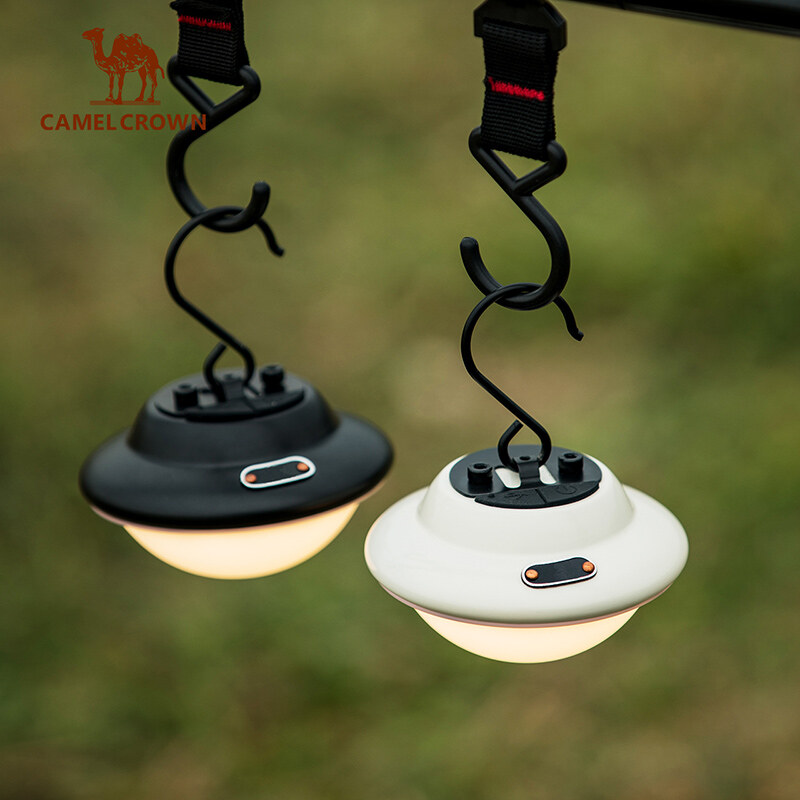 CAMEL Đèn LED Lều Cắm Trại Hình Vương Miện Đèn Ban Đêm Chiếu Sáng Tiết Kiệm Năng Lượng Tại Nhà Sạc USB Tiện Dụng Thích Hợp Cho Gian Hàng Chợ Cắm Trại Ngoài Trời