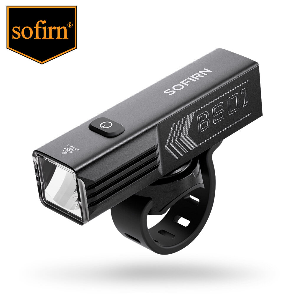 Sofirn Bs01 Mạnh Mẽ Đèn Led Xe Đạp 2000lm sạc USB 5000MAh Xe Đạp Leo Núi đèn đầu xe Đèn Pin Với chức năng sạc Di Động