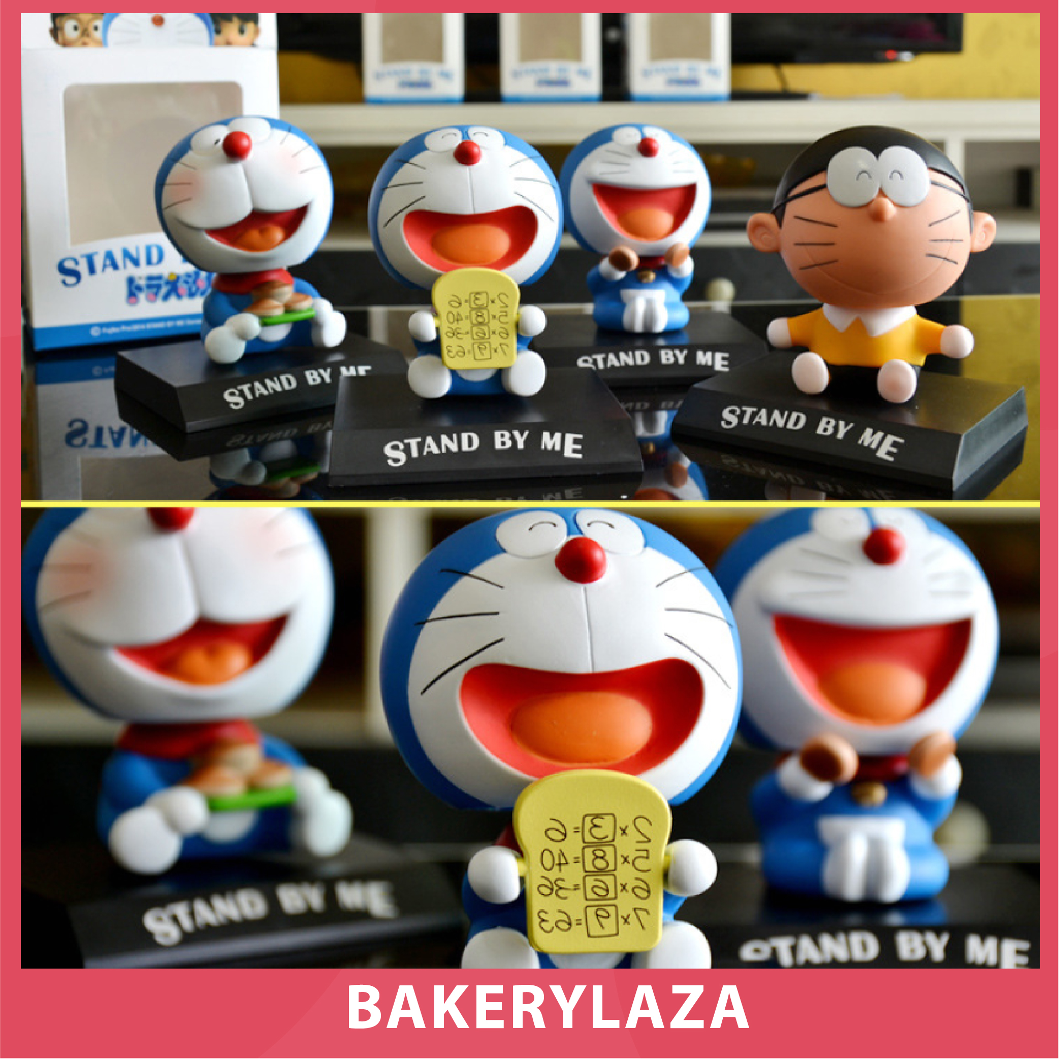 Doraemon Happy Laugh Bobblehead Figure - Anime Car & Home Decor Toy Gift