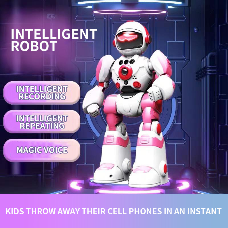 CEVENNESFE AI Intelligent Voice Robot Gesture Sensing Remote Control Programming Electric Sound and Light Dancing Robot ราคา 879 บาท*ส่งฟรี