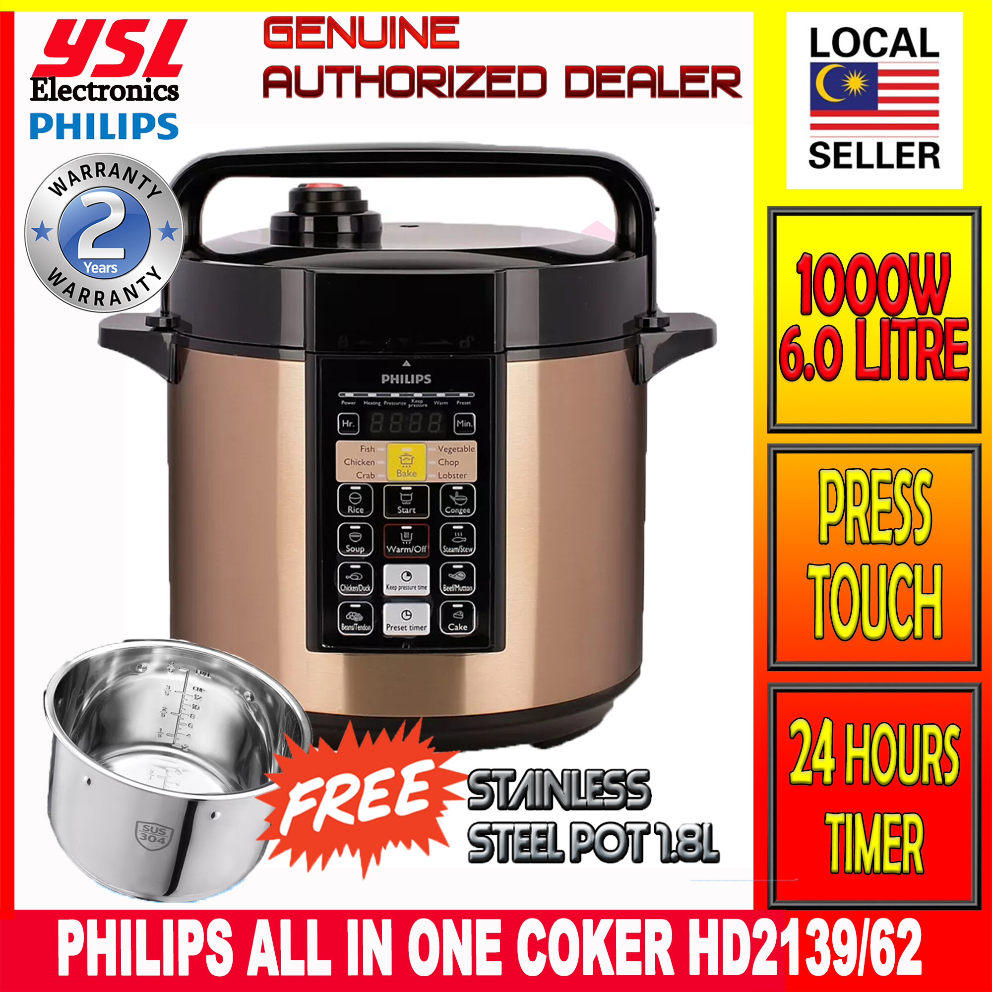 philips hd2139 pressure cooker