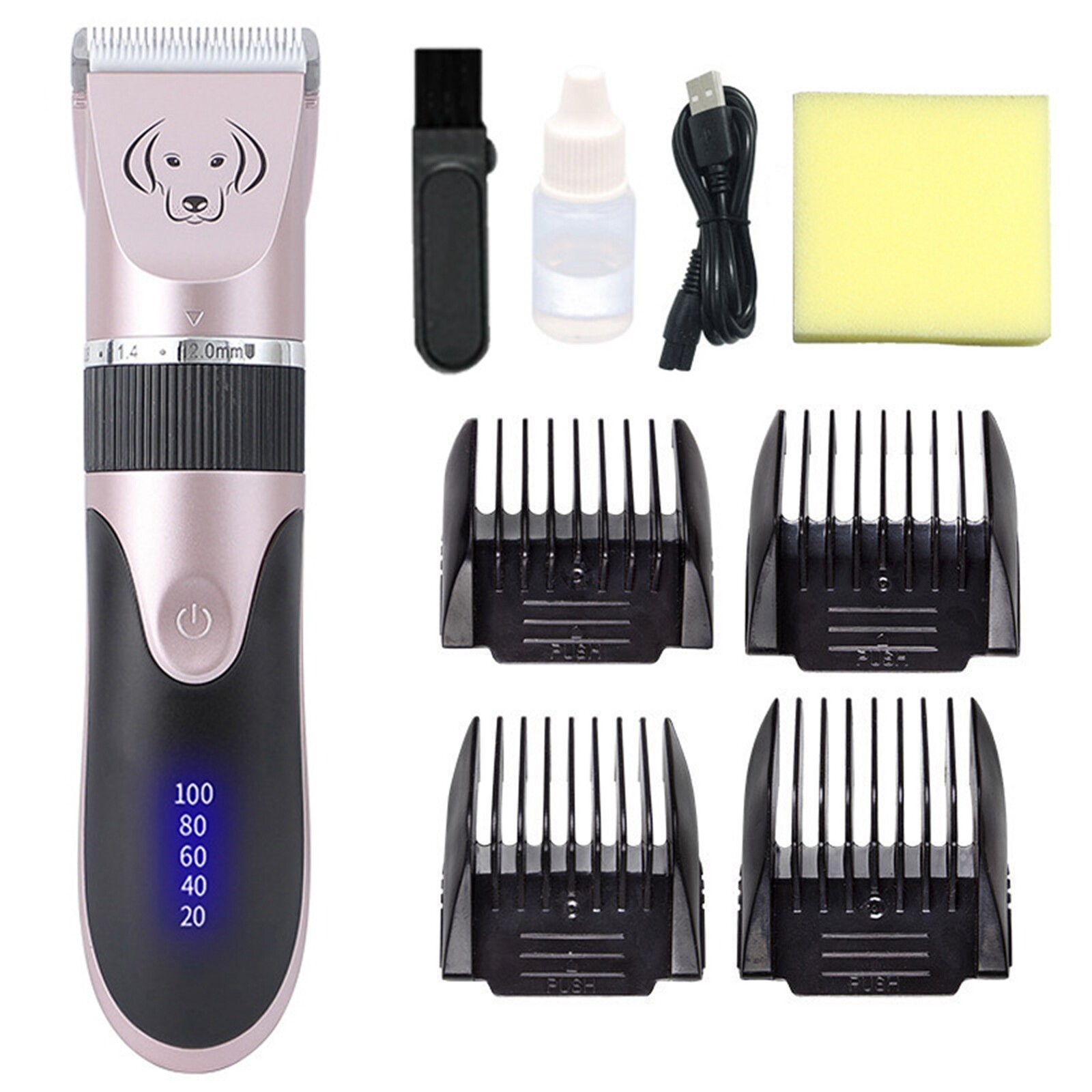 professional hair clippers with detachable blades