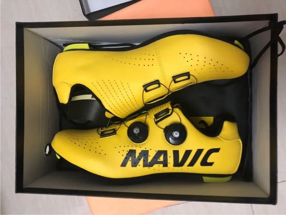 mavic yellow shoes