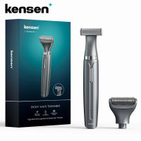 Kensen Tông Đơ Cắt Tóc Toàn Thân 2 Trong 1 Có Khóa Du Lịch Di Động Máy Cạo Râu Đa Năng Dao Cạo Groin Tông Đơ Tẩy Lông Pubic Tông
