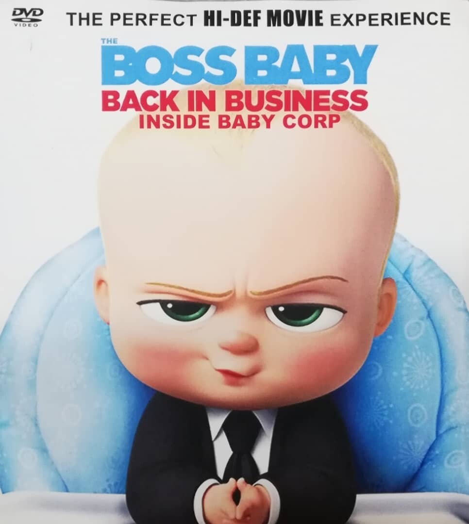 DVD English Cartoon Movie The Boss baby Collection - Movieland682786 |  Lazada