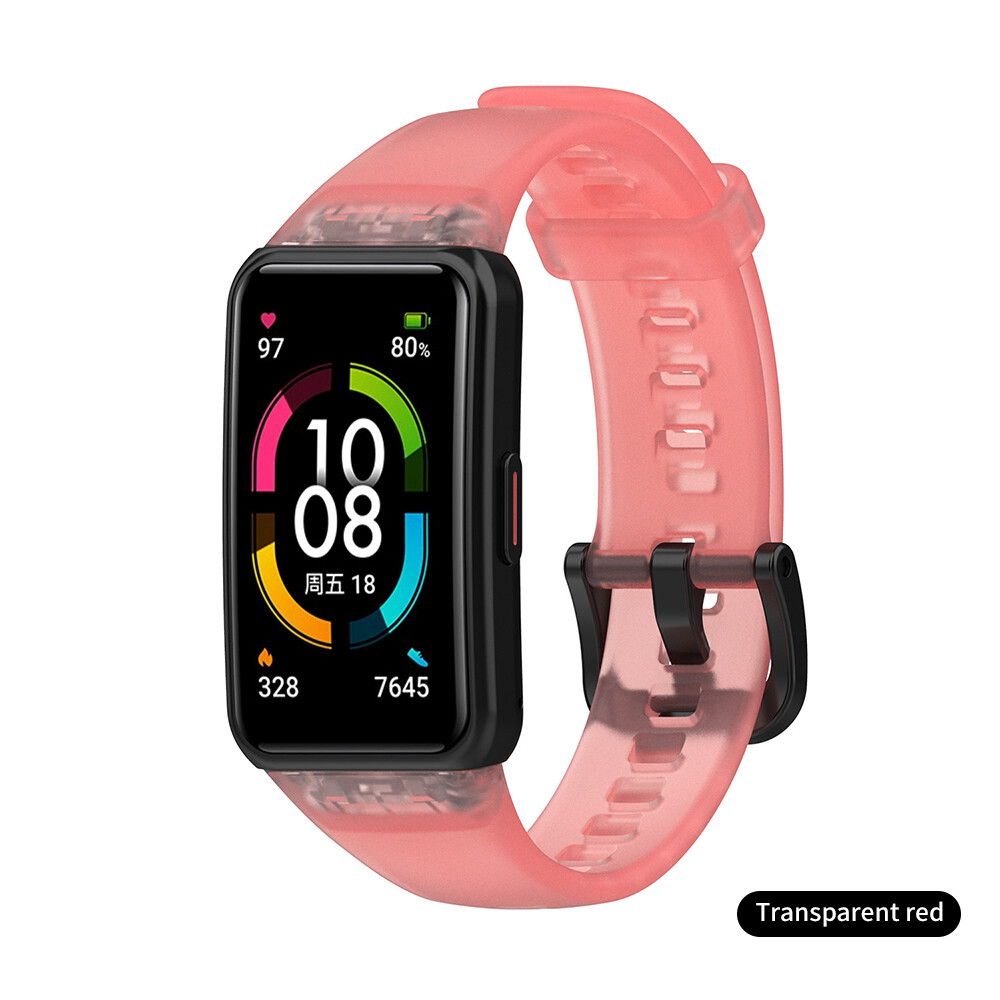 Tali untuk Huawei Band 6 Honor Band 6 Warna Transparan Tali Terbelah |  Lazada Indonesia