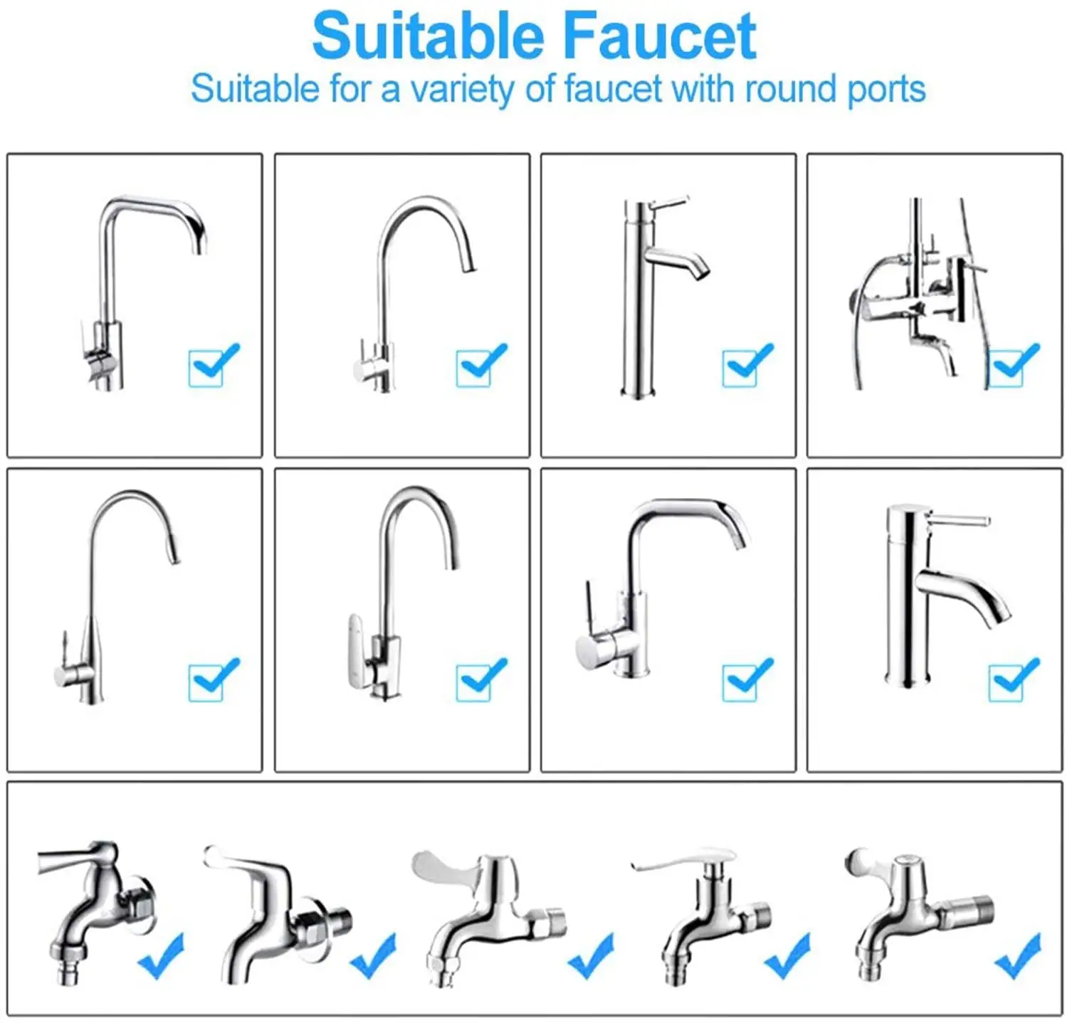 Upgraded 2020 Movable Kitchen Faucet Head 3 Modes Adjustable Faucet Sprayer Head 360 Rotatable Faucet Sprayer Head Replacement Anti Splash Tap Booster Shower And Water Saving Faucet For Kitchen Lazada Singapore