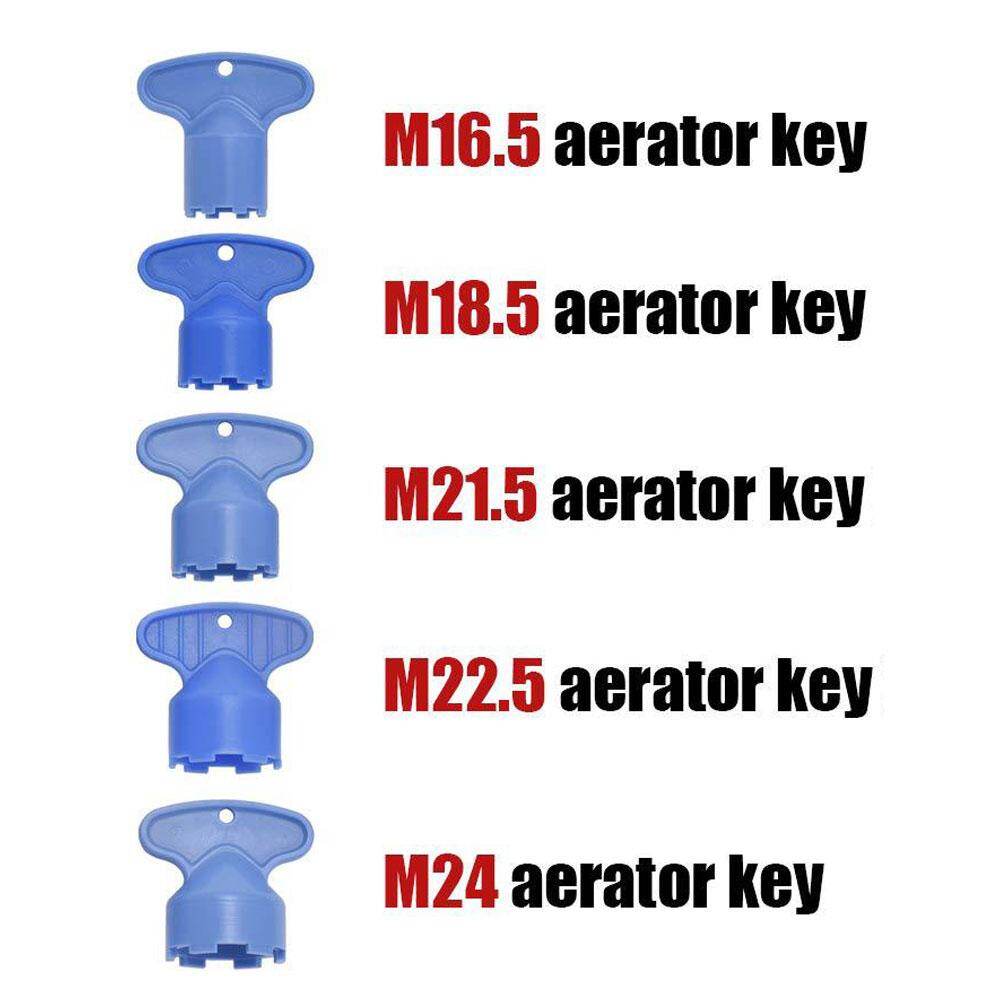 10pcs Home Faucet Aerator Key Abs Install Bathroom Removal Tool