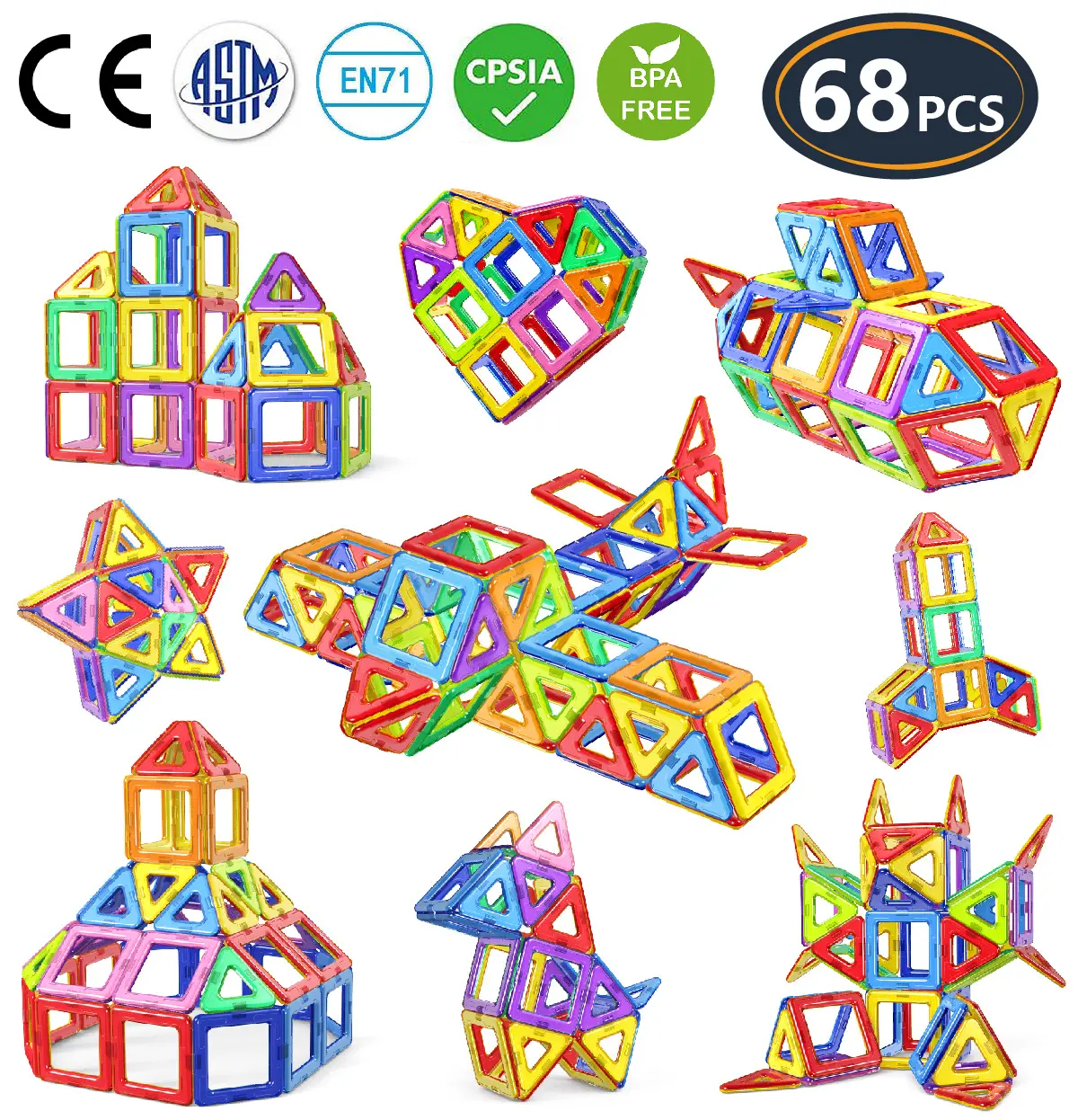 magnetic shape toys