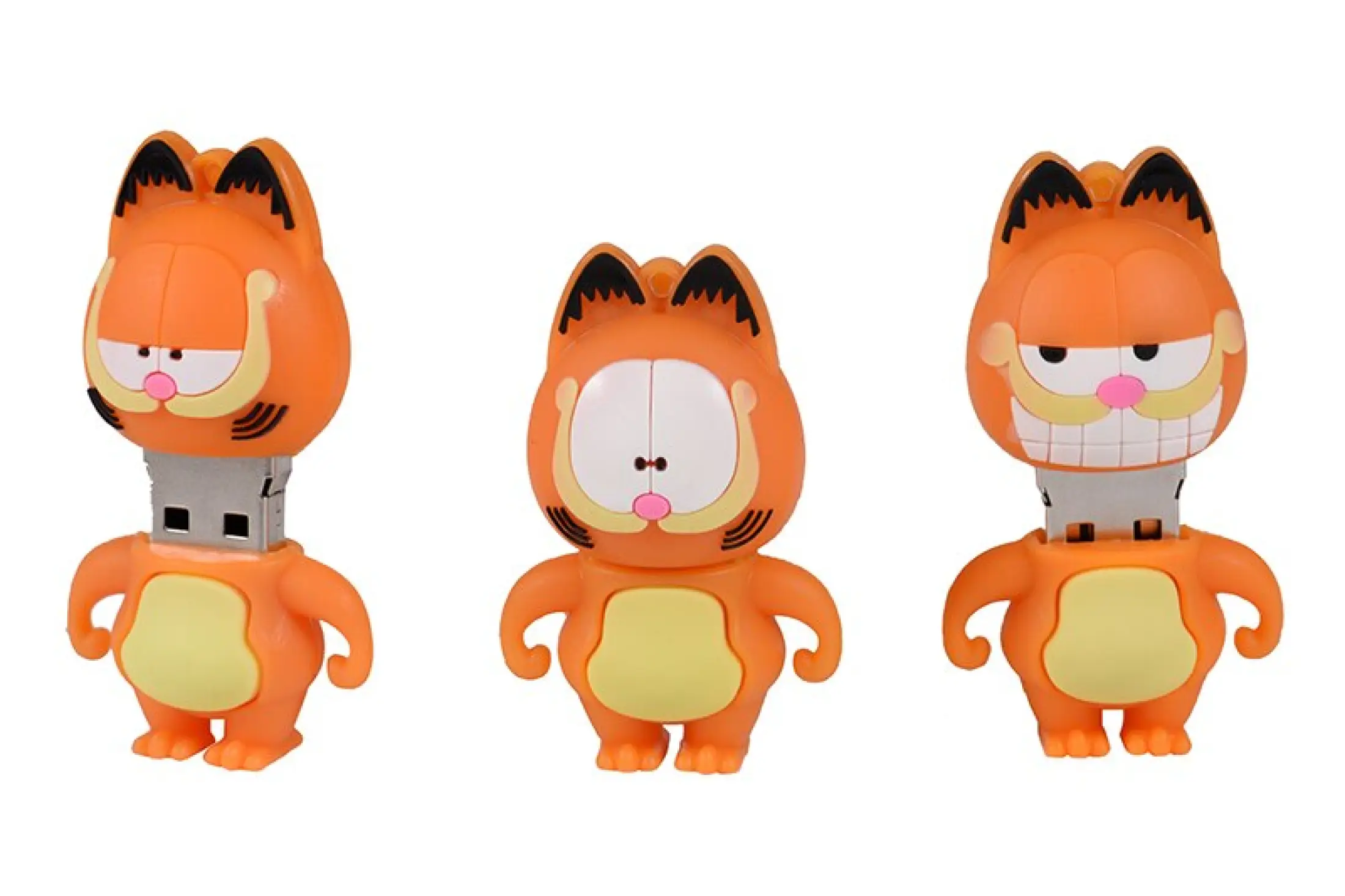 Jaster Pen Drive Garfield, Mainan Mini Hadiah Oranye Kuning, Pen 