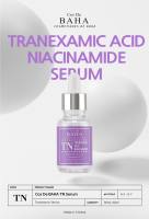 Cos De BAHA TN 30ml Serum-Tranexamic 5% Niacinamide(Vitamin B3) 5% Facial Serum 30ml Face Freckles Brightening Whitening Skin Lightening Hyperpigmentation Acne Marks Pores Remove Melasma Age Dark Spots Uneven Skin Tone Sensitive Skin Korean Skincare