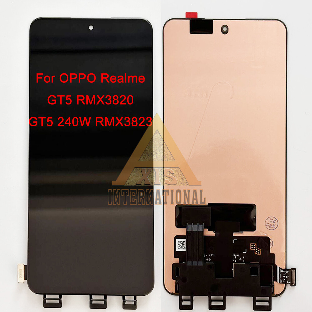 6.74" Original Amoled For OPPO Realme GT5 RMX3820 /GT 5 240W RMX3823 LCD Display Screen Frame Touch For Realme GT5 Pro RMX3888 Harga 267 Ringgit*Penghantaran Percuma