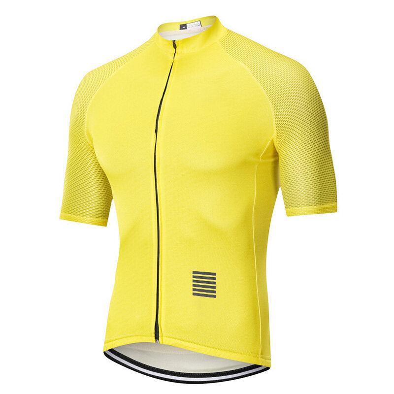Summer Outdoor Cycling Jersey  Men Women Solid Color Bicycle Cycling Clothing 2023 Fashion Bike Jersey Short Sleeve Quick-dry Cycling Shirt