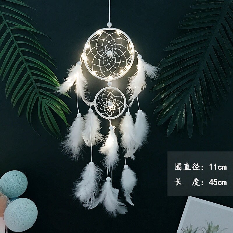 Gambar high quality Dream catcher wind chimes girl heart bursting birthday gift creative June 1 to send girlfriends classmates girls graduation gift