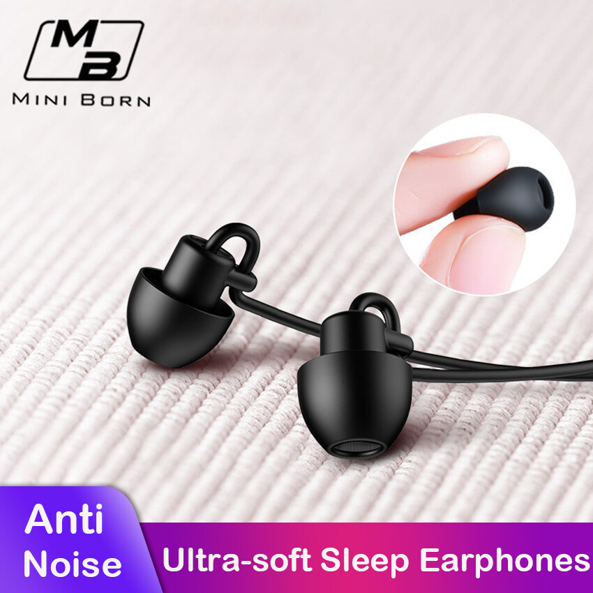 Mini Born Sleep Earphones Anti-noise In-ear Headphones Ultra