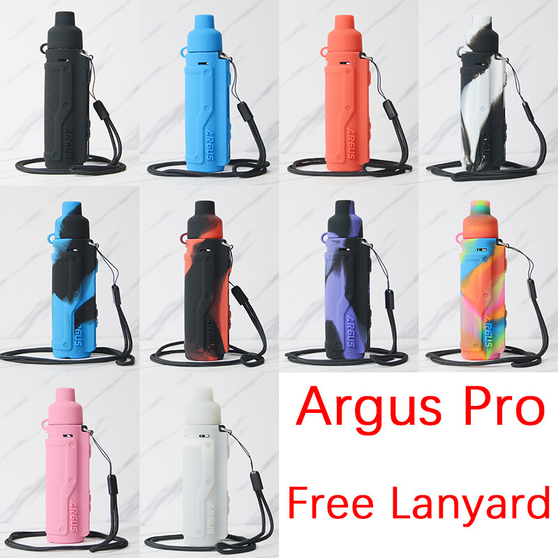 Voopoo Argus Pro Case - Silicone Cover With Lanyard & Glow-In-The-Dark  Feature